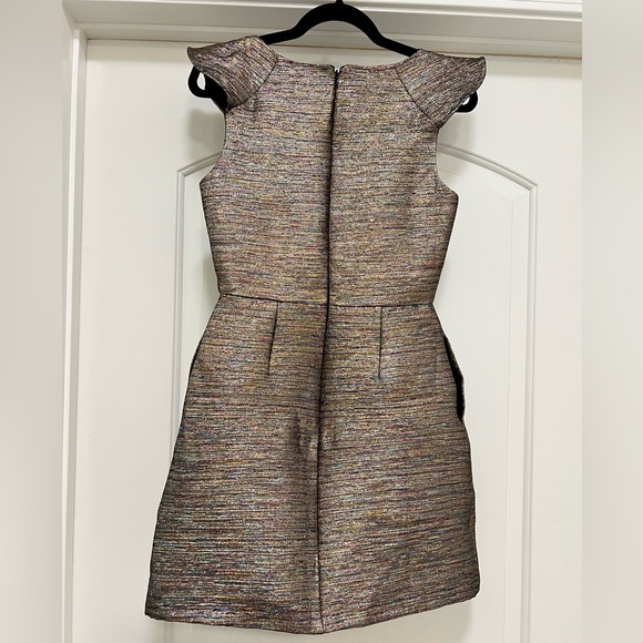 NWT Anthropologie Hutch Jessie Metallic Midi Dress - Picture 9 of 16